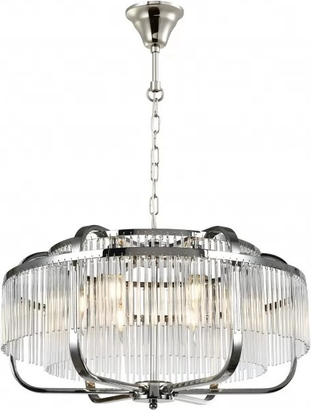 Люстра ILamp Qeens P9574-6 CR+CL - фото