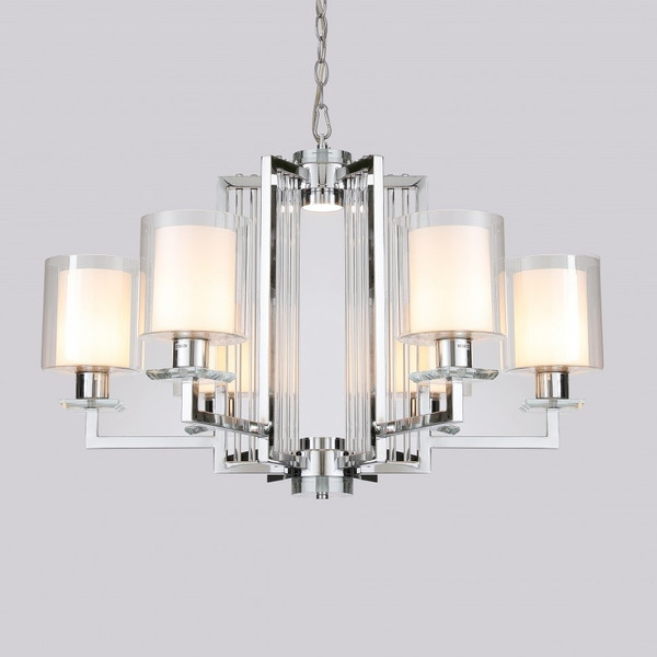 Потолочный светильник ILamp King RM6201-6 CR+CL - фото