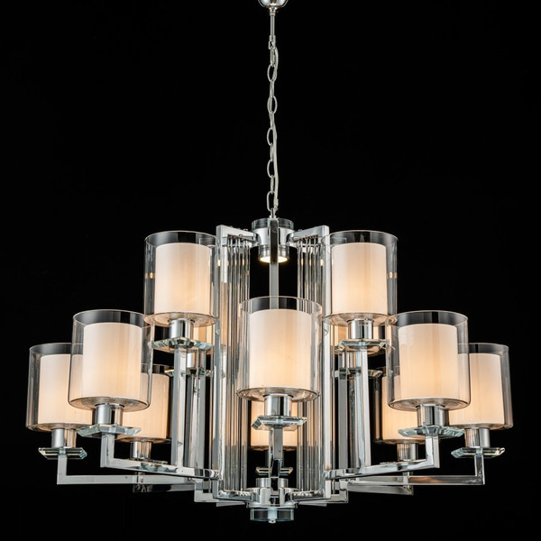 Потолочный светильник ILamp King RM6201-8+4 CR+CL - фото