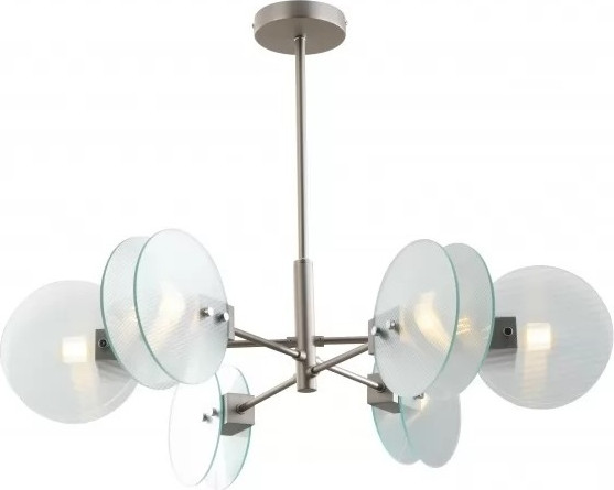 Люстра ILamp Panorama 15598-6 SN+CL - фото