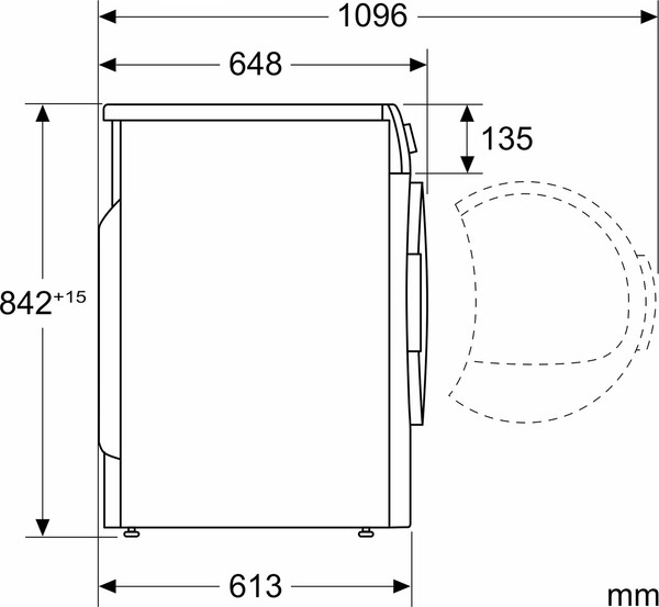 Сушильная машина Bosch WQG1417GPL