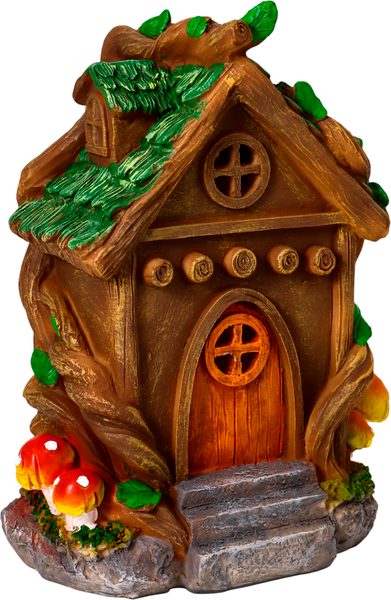 Садовая фигура-светильник GREENGO Сказочный дом / 10919479 - фото