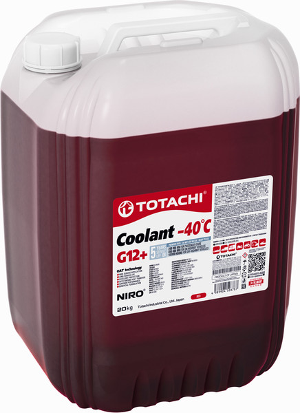Антифриз Totachi Niro Coolant G12+ -40C / 43120 - фото