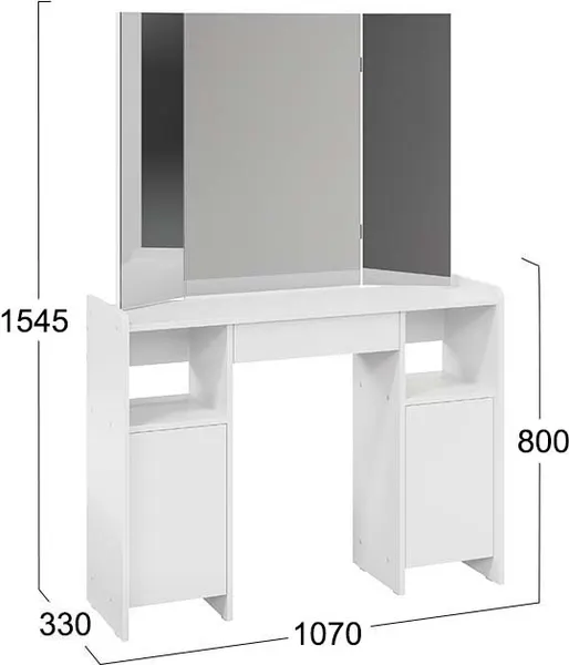Туалетный столик ТриЯ Дарси Тип 2