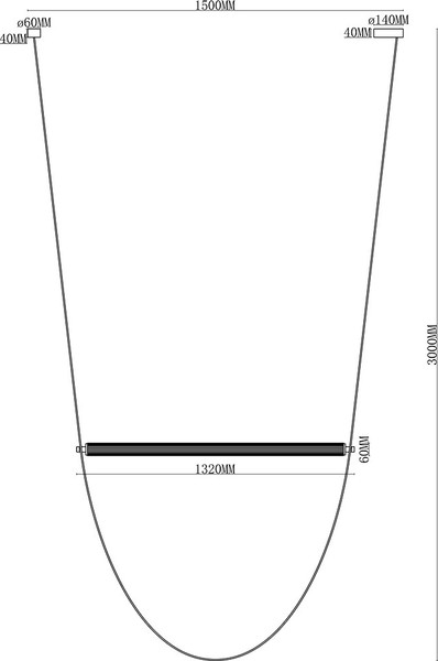 Потолочный светильник ILedex Rocks 2413XL OR