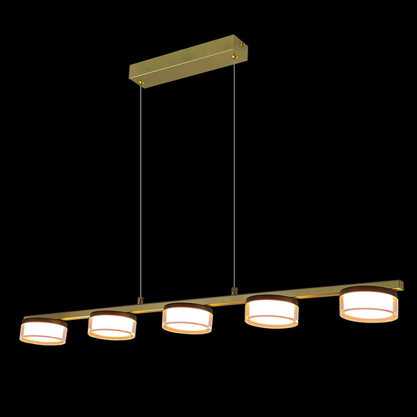 Люстра ILedex Link 4778-90 MBK+SGD - фото