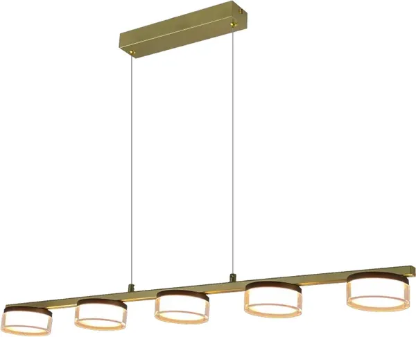 Люстра ILedex Link 4778-90 MBK+SGD