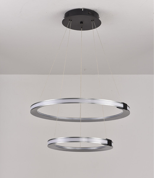 Потолочный светильник ILedex Vision 9225-6+4SD GR+BK