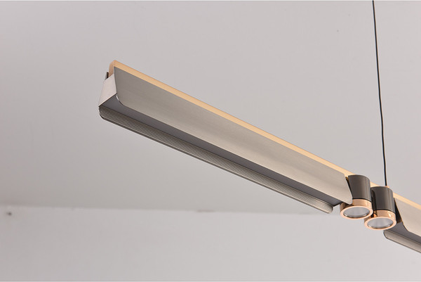 Люстра ILedex Vision 9309D-1200-2 GR+BK