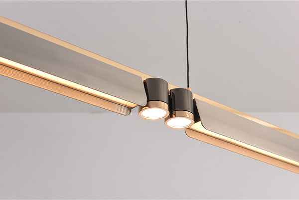 Люстра ILedex Vision 9309D-1200-2 GR+BK