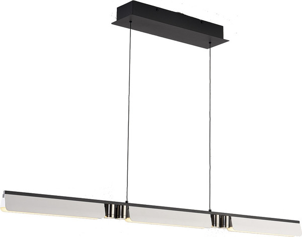 Люстра ILedex Vision 9309D-1200-2 WH+BK