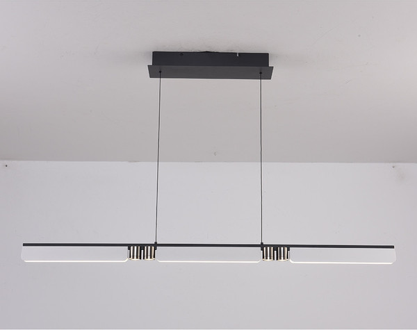 Люстра ILedex Vision 9309D-1200-2 WH+BK