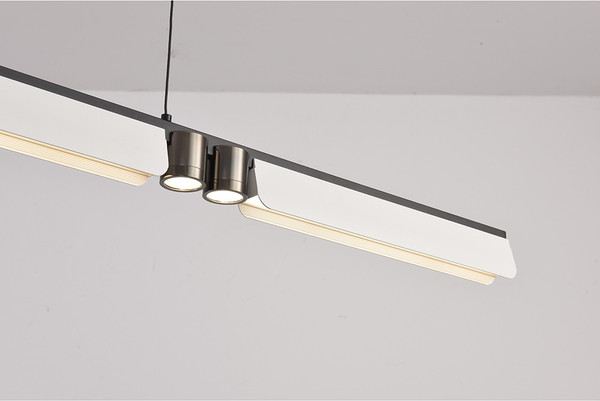 Люстра ILedex Vision 9309D-1200-2 WH+BK