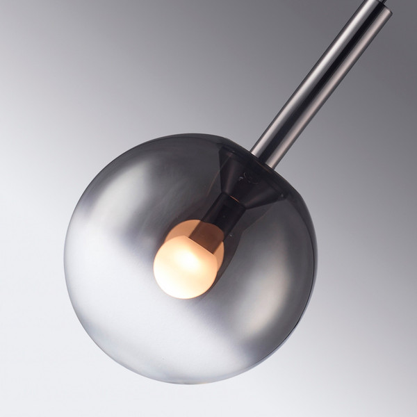 Потолочный светильник ILedex Aura 8615P-1S BK-SM