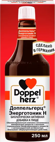Пищевая добавка Doppelherz Энерготоник Н - фото