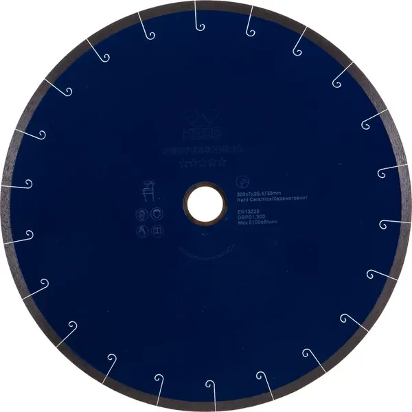 Отрезной диск алмазный KEOS Professional 300мм / DBP01.300