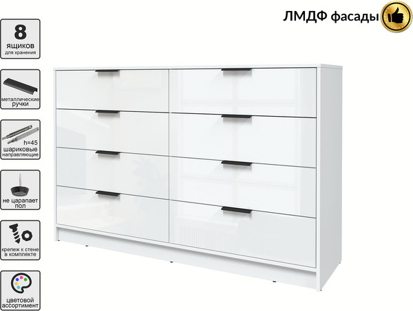 Комод Интерлиния Концепт КТ-К157 Глосс