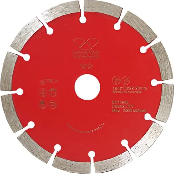 Отрезной диск алмазный KEOS Eco 150мм / DBE02.150 - фото