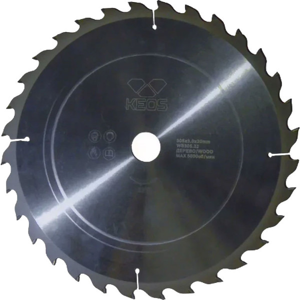 Пильный диск KEOS 305x30 z32 / WB305.32 - фото