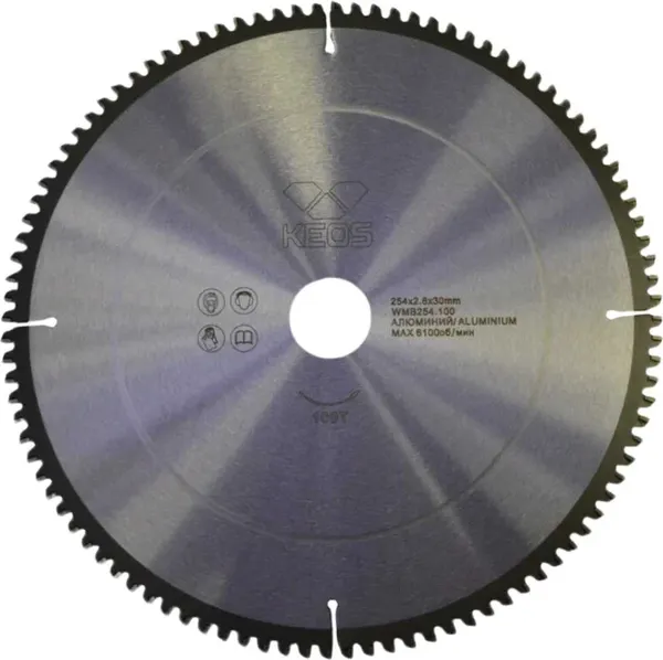 Пильный диск KEOS 254x30 z100 / WMB254.100 - фото