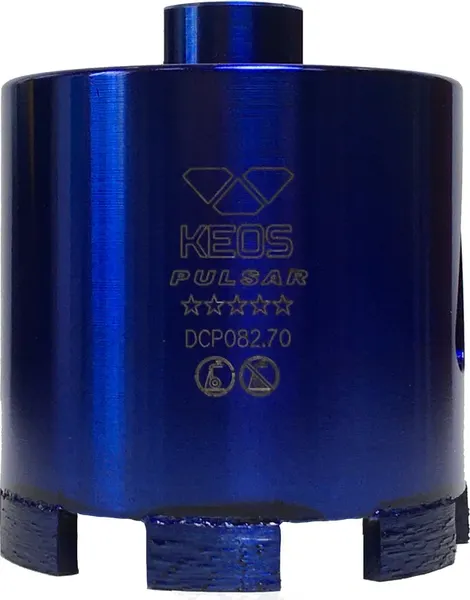 Коронка KEOS Pulsar М16 82/70мм / DCP082.70 - фото