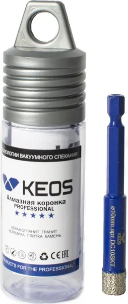 Коронка KEOS Pro 10мм / DC010SKT