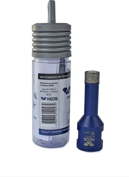 Коронка KEOS Pro 12мм / DC12M14