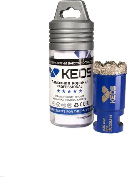 Коронка KEOS Pro 30мм / DC30M14