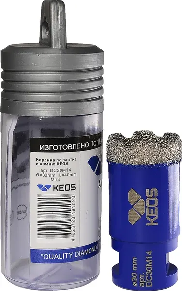 Коронка KEOS Pro 30мм / DC30M14