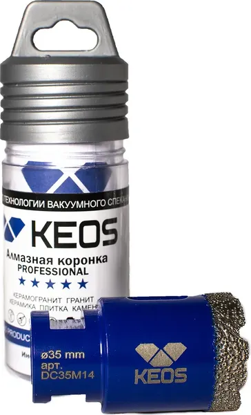 Коронка KEOS Pro 35мм / DC35M14 - фото