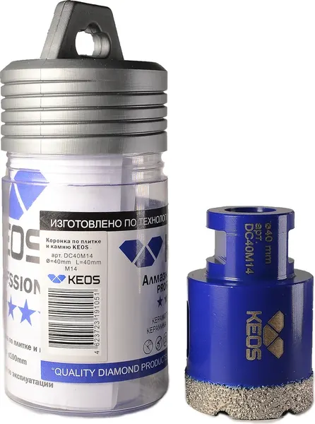 Коронка KEOS Pro 40мм / DC40M14