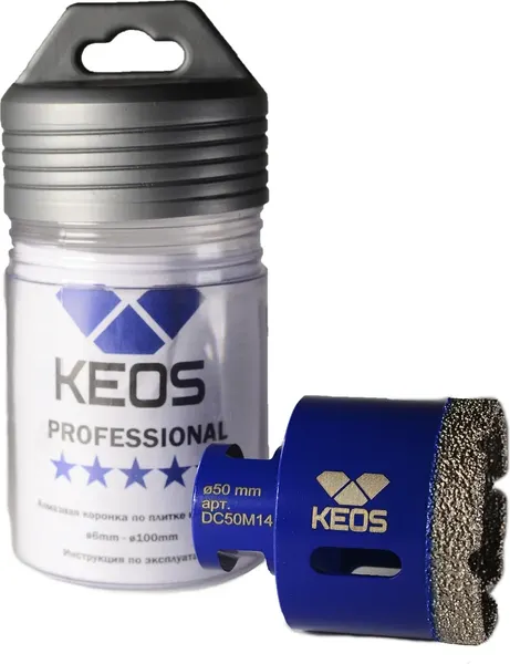 Коронка KEOS Pro 50мм / DC50M14