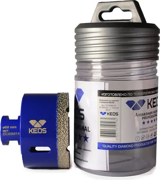 Коронка KEOS Pro 68мм / DC68M14