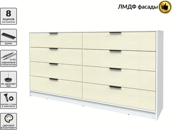 Комод Интерлиния Концепт КТ-К197 Глосс