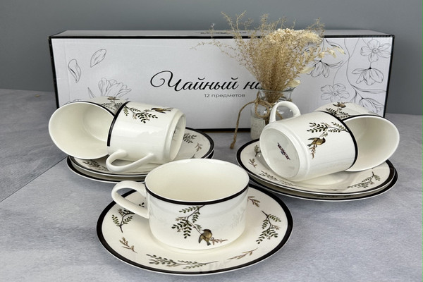 Набор для чая/кофе JEWEL Ботаника ПС0046-37