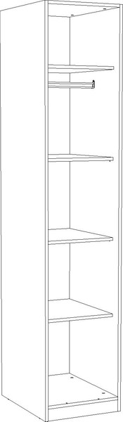 Шкаф-пенал Кастанье Дезире-1