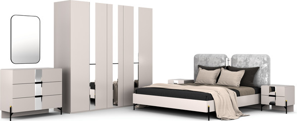 Комплект мебели для спальни Кастанье Дезире-5 - фото