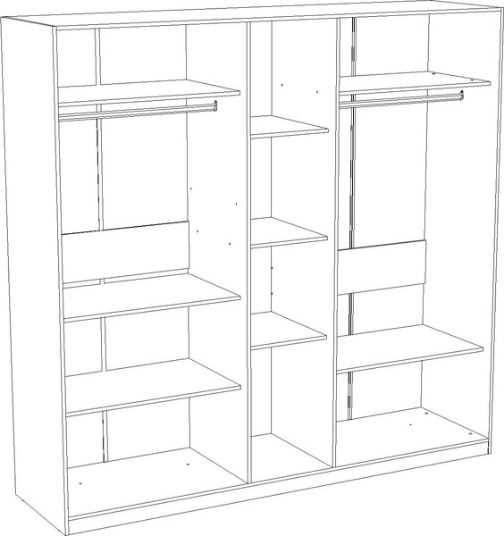 Комплект мебели для спальни Кастанье Дезире-5