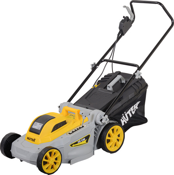 Газонокосилка электрическая Huter Grey ELM-380T - фото