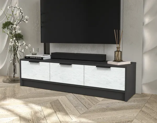 Тумба Интерлиния ТВ Концепт КТ-ТВ3-35 Глосс