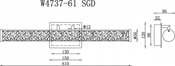 Бра ILedex Look W4737-61 SGD