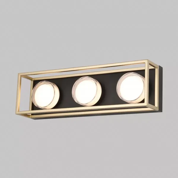 Бра ILedex Link 4778-50x15 MBK+SGD - фото