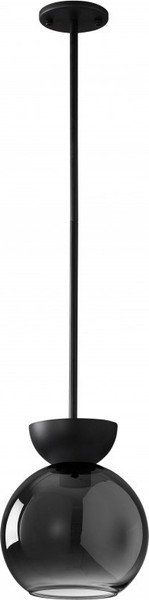 Потолочный светильник ILamp Mono P6079-1 BK+SM - фото