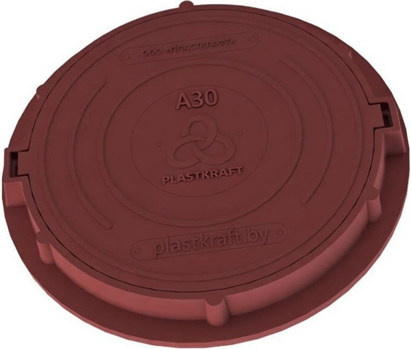 Люк канализационный PLASTKRAFT А30 30 Кн h110 - фото