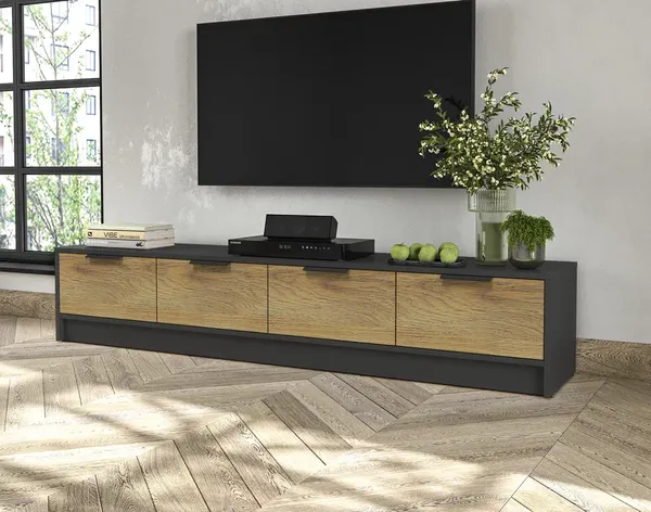 Тумба Интерлиния ТВ Концепт КТ-ТВ4-35 Глосс