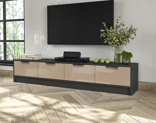 Тумба Интерлиния ТВ Концепт КТ-ТВ4-35 Глосс