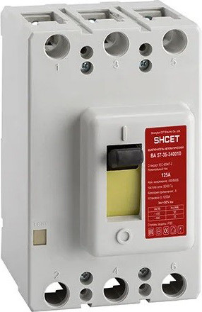Выключатель автоматический SHCET ВА 800 3Р 600А 42кА / E0002821 - фото