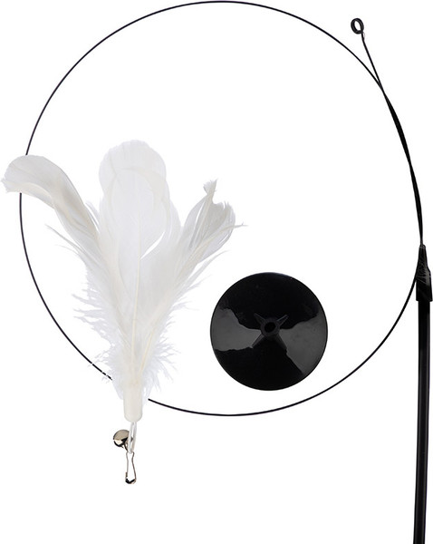 Игрушка для кошек Рыжий кот Интерактивная дразнилка с присоской 111468