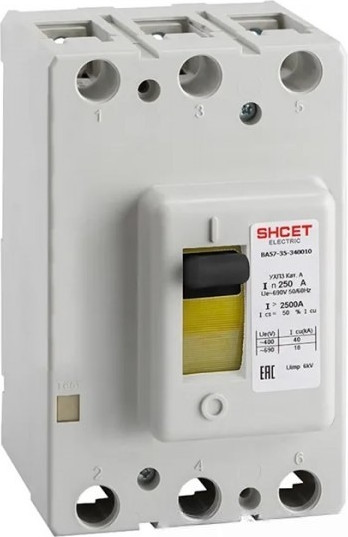 Выключатель автоматический SHCET ВА 5735-340010 3Р 25А 40кА / S0000020 - фото