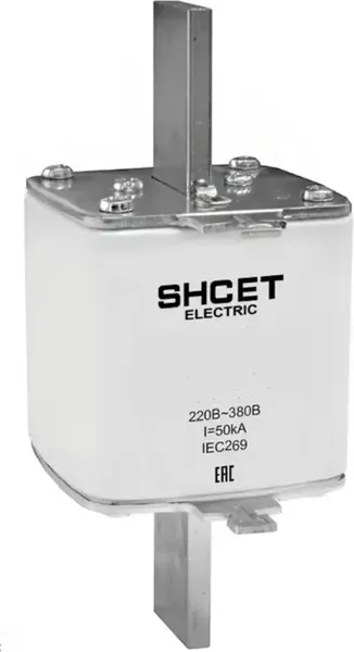 Предохранитель плавкий SHCET ППН-33 габ. 0 50А / S0000780 - фото